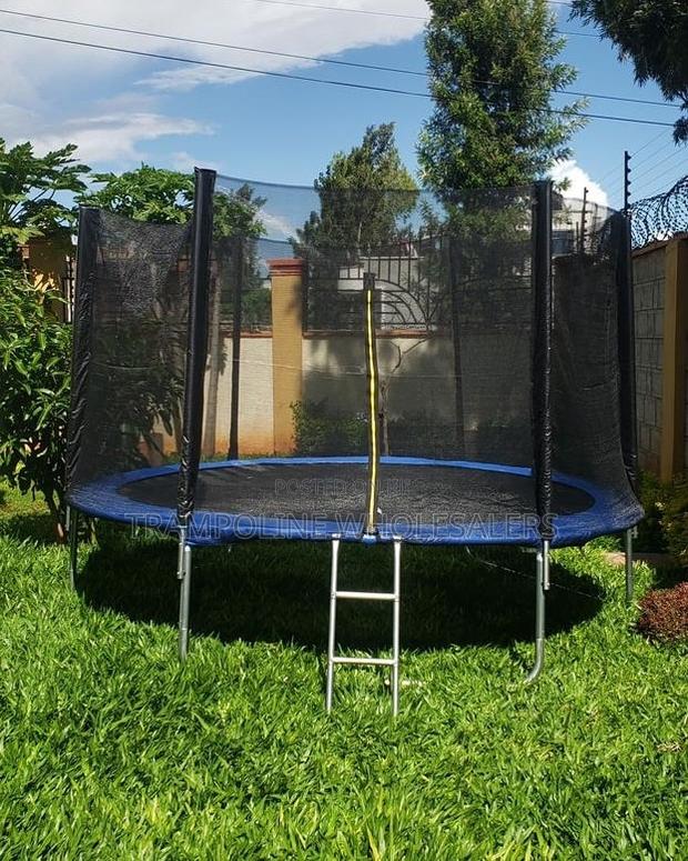 Boost Backyard Entertainment Instantly Trampolines - main view