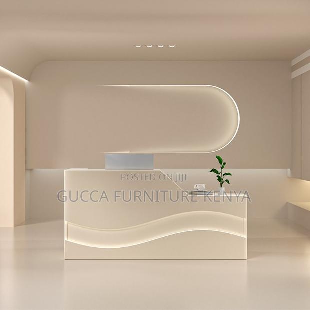 Imported Executive Front Reception Desk - thumbnail 4