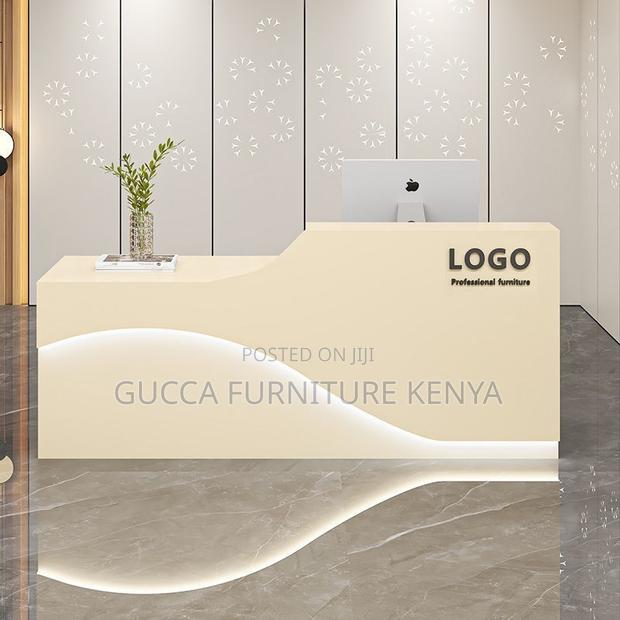 Imported Executive Front Reception Desk - thumbnail 10
