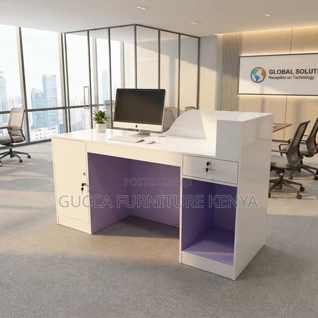 Imported Executive Front Reception Desk - thumbnail 11