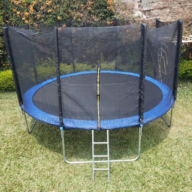 Strong Support Safe Landing Trampolines - main view