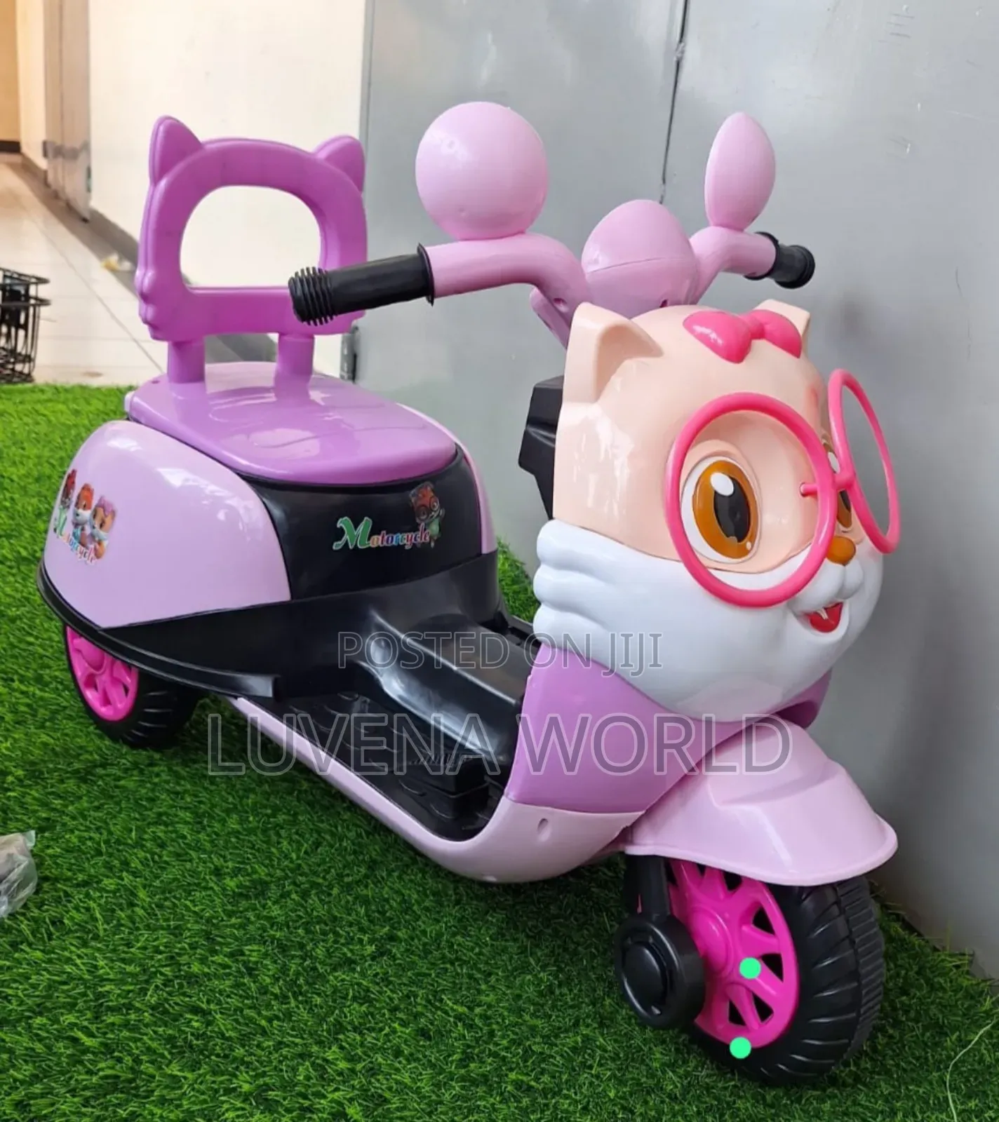 Pink Kids Motorcycle