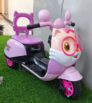 Pink Kids Motorcycle