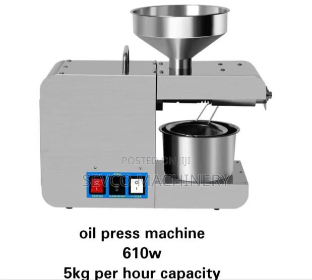 Heavy Duty 610w Oil Press Machine