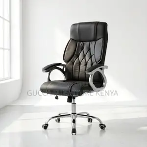 Executive Leather High-back Director's Seat