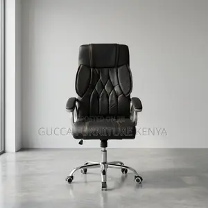 Executive Leather High-back Director's Seat