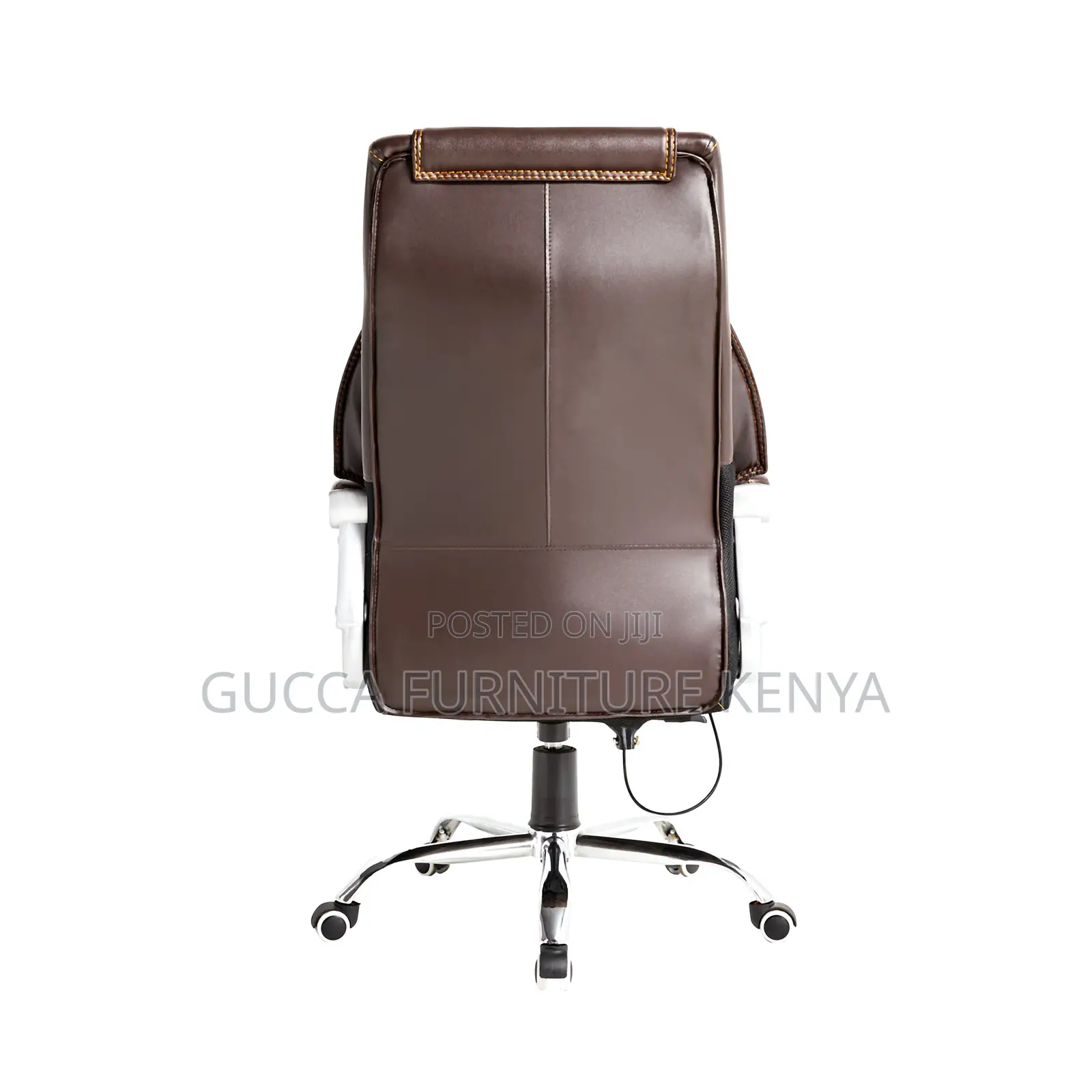 Executive Leather High-back Director's Seat