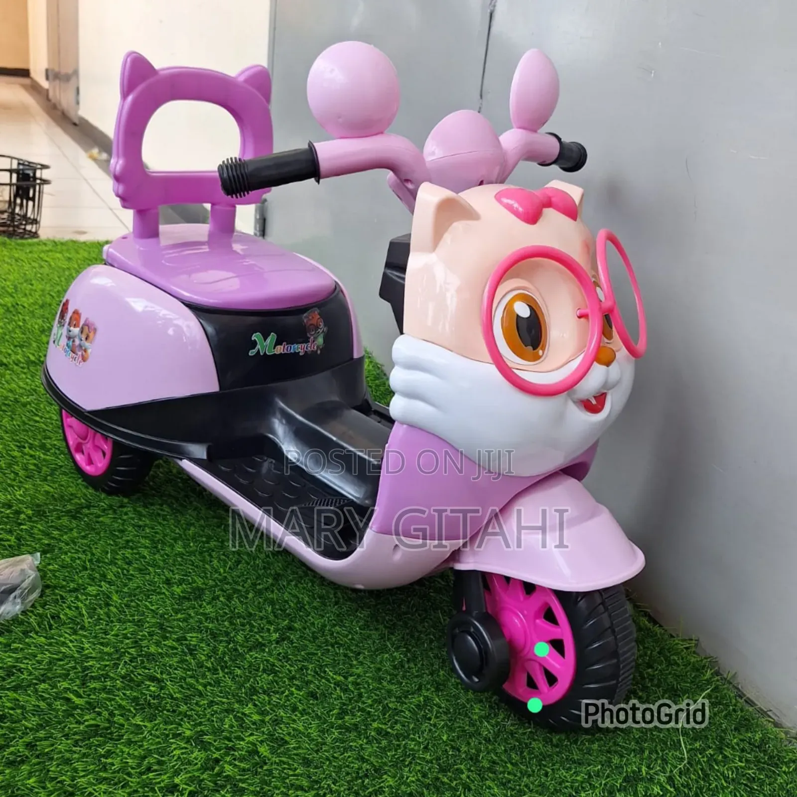 Kids Motorbike for Ages 2<>7yrs Blue or Pink