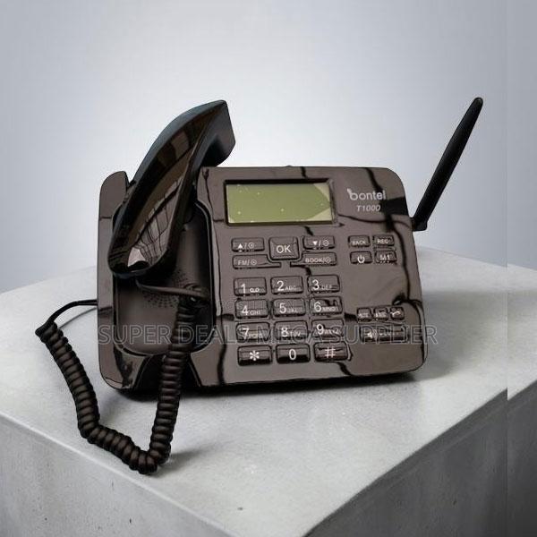 Built-in Fm Radio Bontel T1000 Dual Sim Fixed Landline Desktop Phone