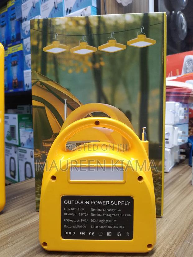 Solar Entergy System Sl-56 Home Lighting Kit - thumbnail 4