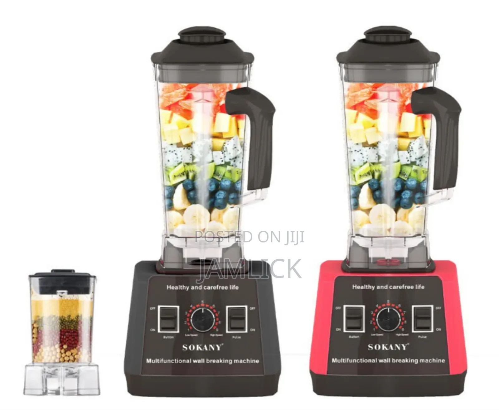 2 in 1 Sokany Commercial Blender - Js