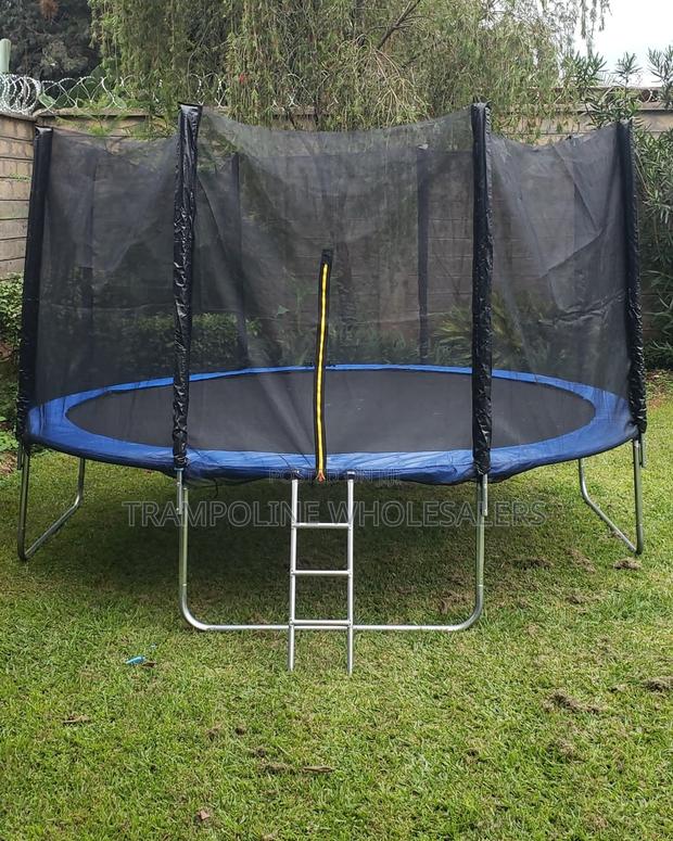 Affordable Luxury Outdoor Fun Trampolines - main view