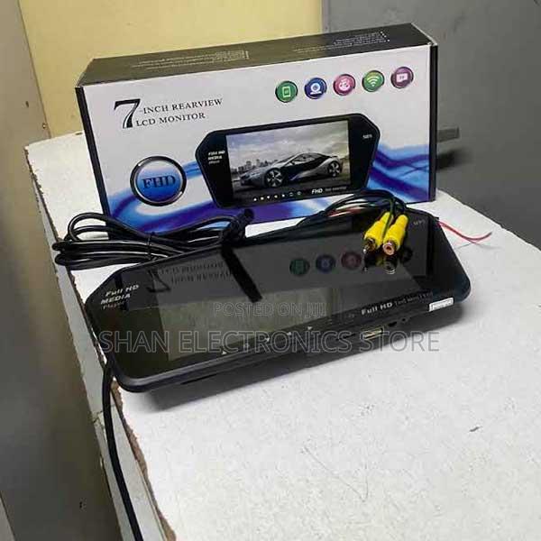 7" TFT LCD Monitor-Color Screen With 2av LCD Rear View Cam