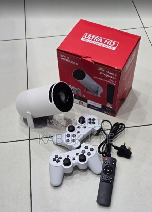 Hy300 Smart Android Projector With Gaming Console + Wifi And Bluetooth - main view