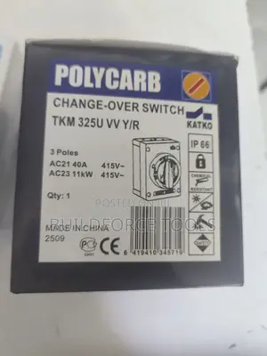 Manual Change Over Switch 40