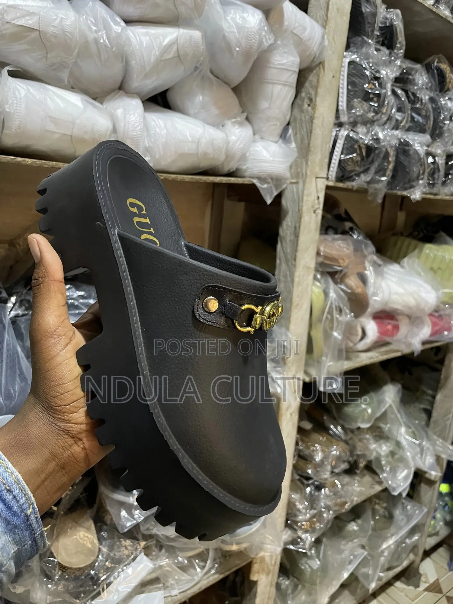 Gucci (Dapadan )Platforms Clogs/ Mules