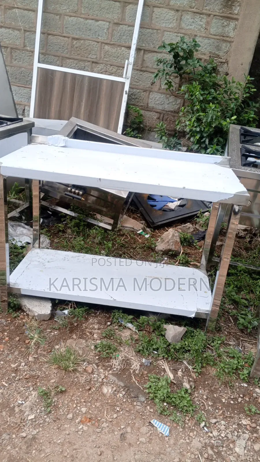 Table Stainless Table Measuring 4ft by 2ft
