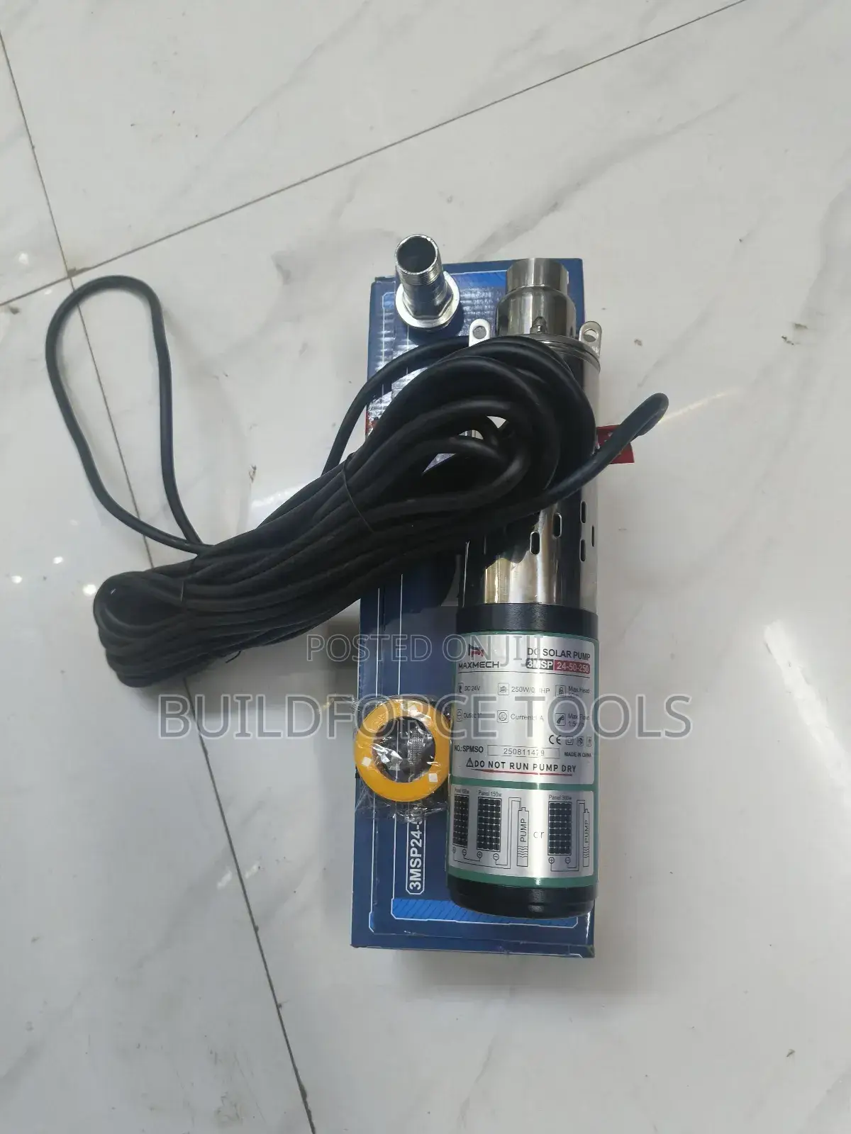 Maxmech Dc Solar Pump 3msp 24-50-250