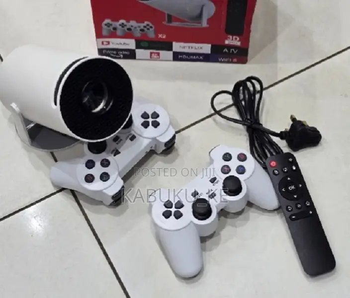 Hy300 Android 13 Projector With Gaming Console ,Wifi + Bluetooth
