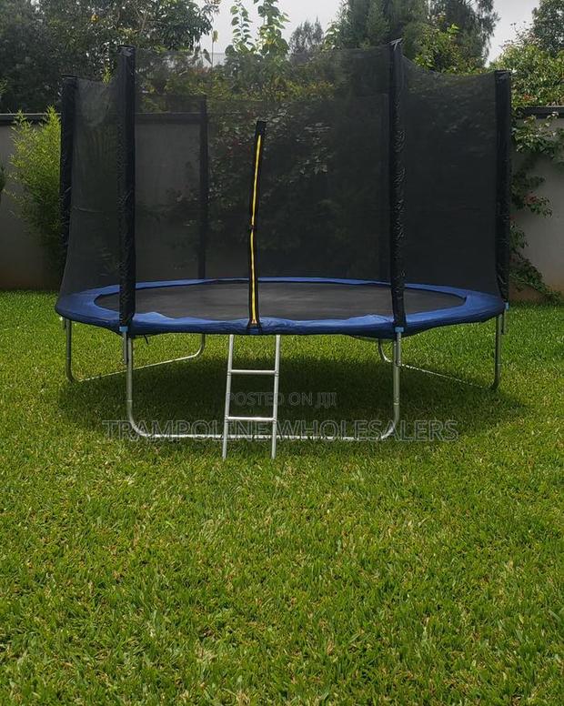 Built Strong for Safety Trampolines - main view