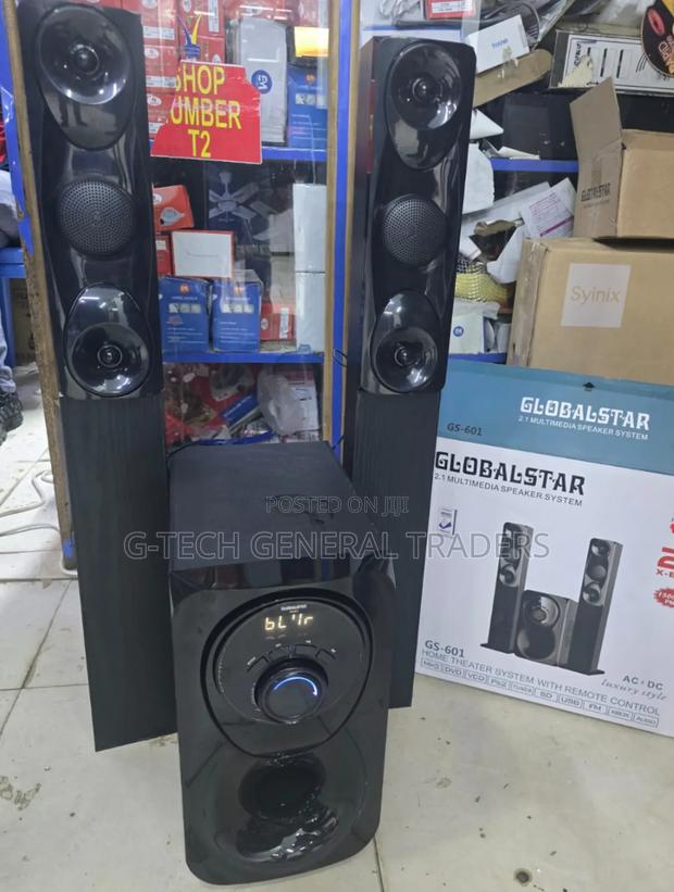 Globalstar Gs-601 2.1ch Tall Boy Multimedia Speaker System - main view