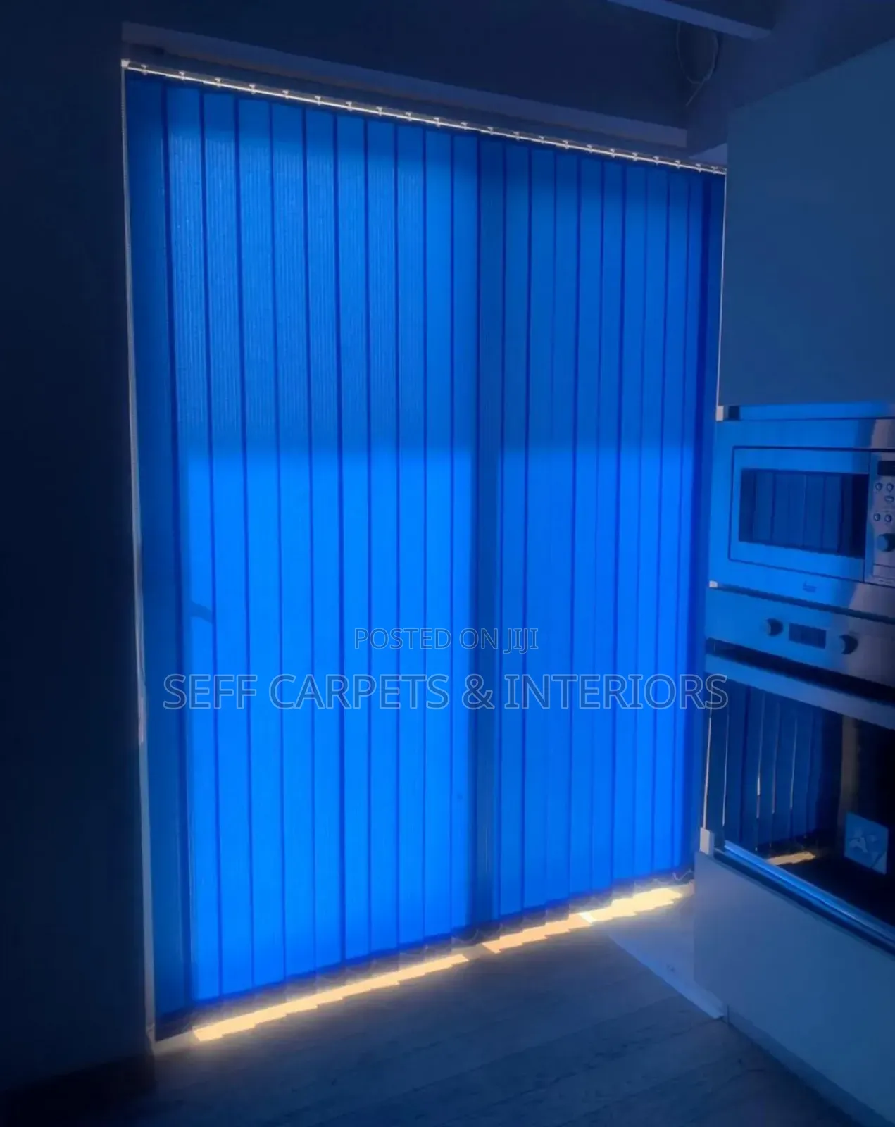 Blind Blinds Blinds Blue Fabrics