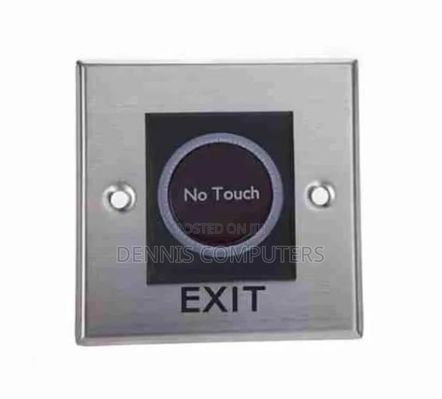 Metallic Exit Button Non Touch