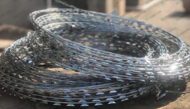 Galvanised Razor Wire – Maximum Security Protection