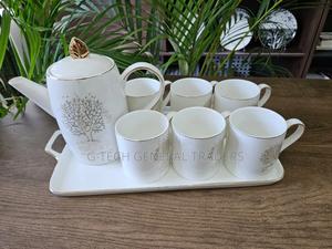 Heavy Duty 7pcs White Breakfast Set - thumbnail 2