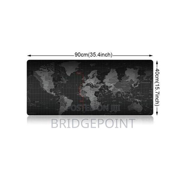 Superbig World Map Anti Slip Mouse Pad or Table Mat 900mm X 400