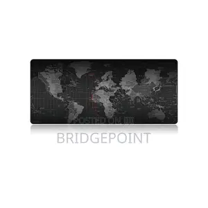 World Map Pattern Anti Slip Game Mouse Keyboard Mat, Size: 900mm X 400