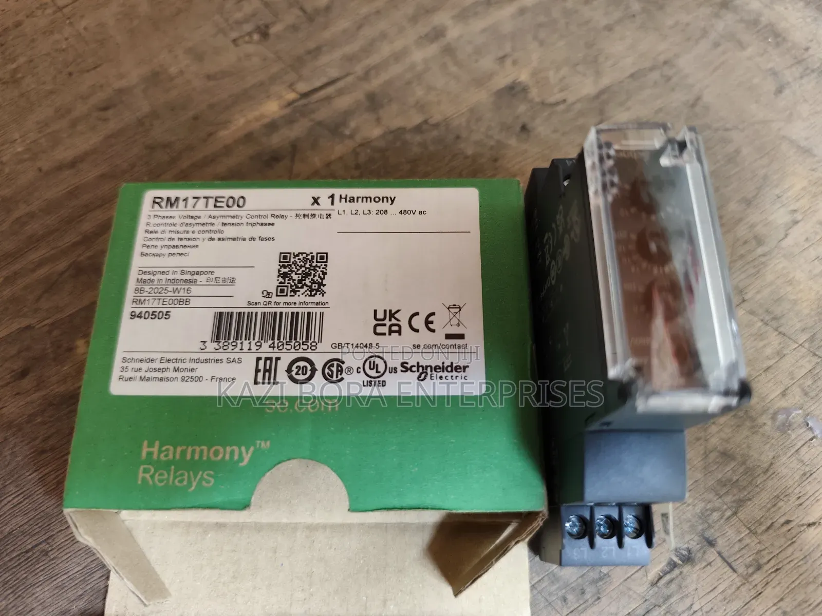 Schneider Electric Rm17te00 Phase Failure Relay