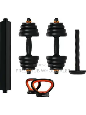 Adjustable Dumbbell and Kettlebell Set 30kg
