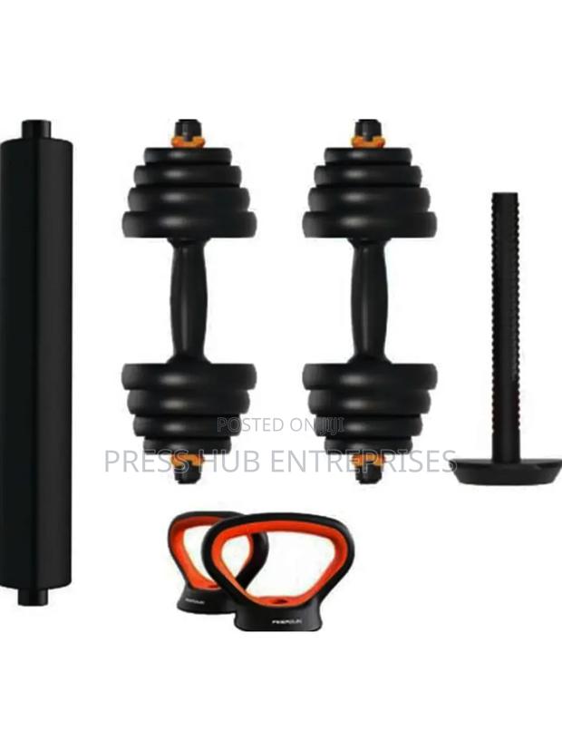 Adjustable Dumbbell and Kettlebell Set 30kg - main view