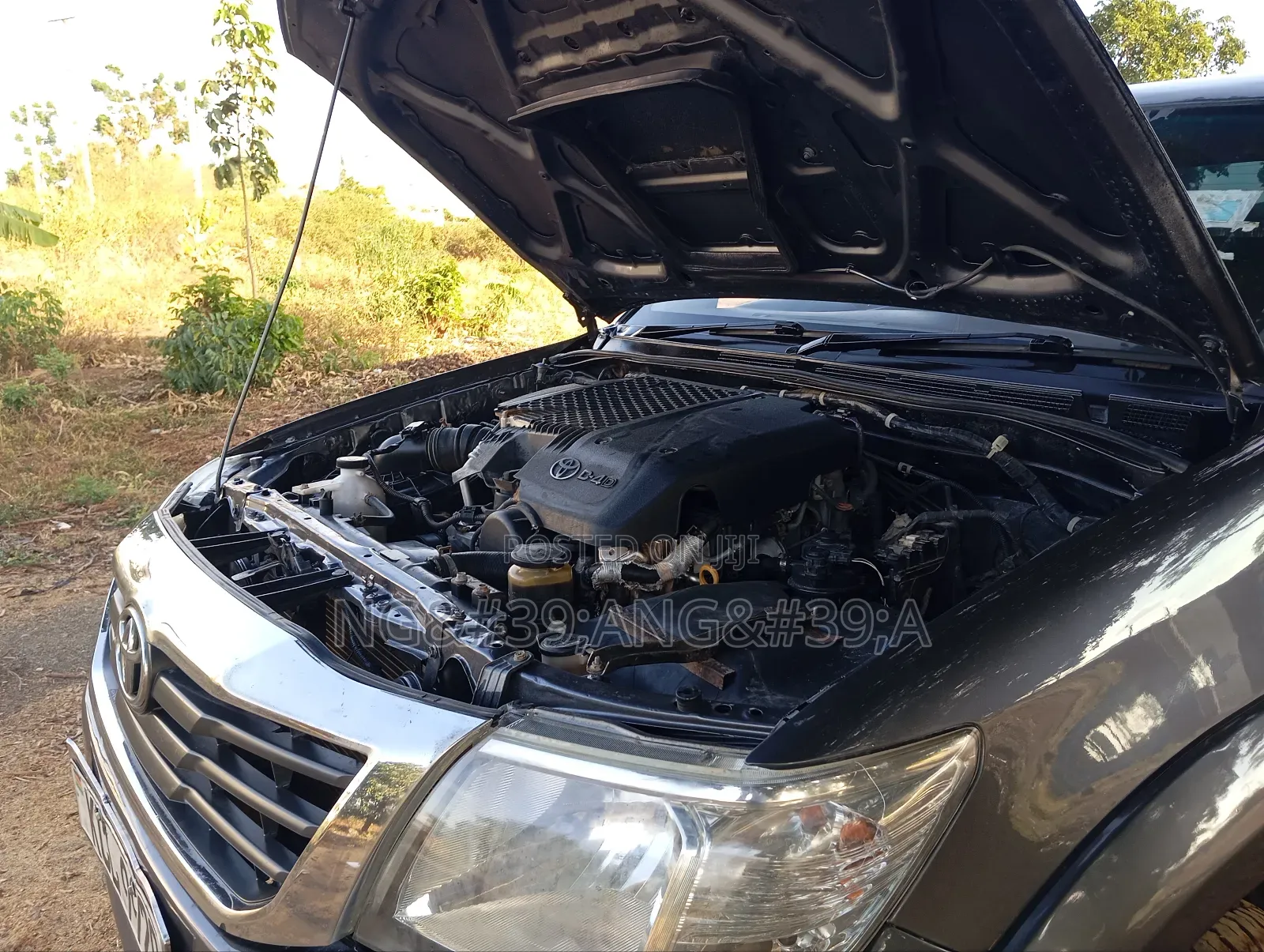 Toyota Hilux 2013 Gray