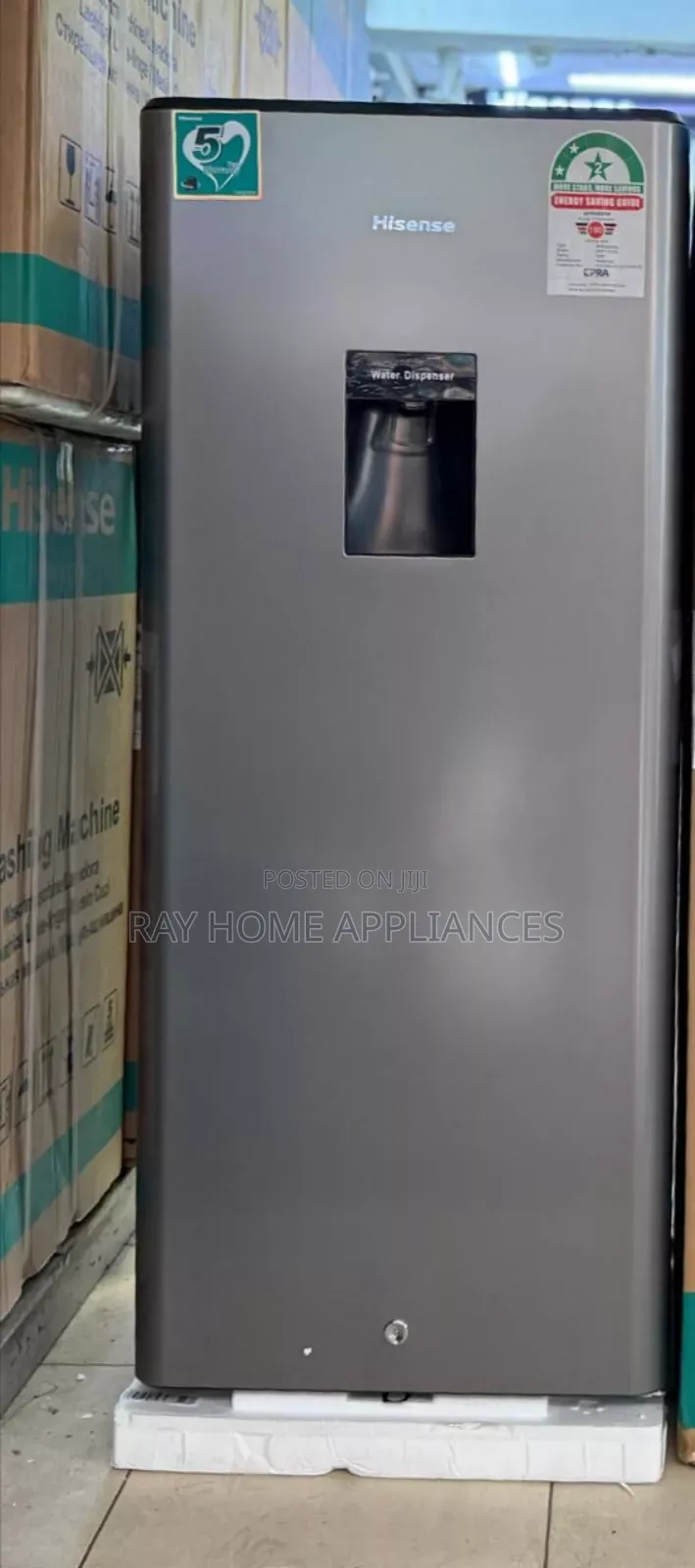 176litres Hisense Single Door With Dispenser Refrigerator