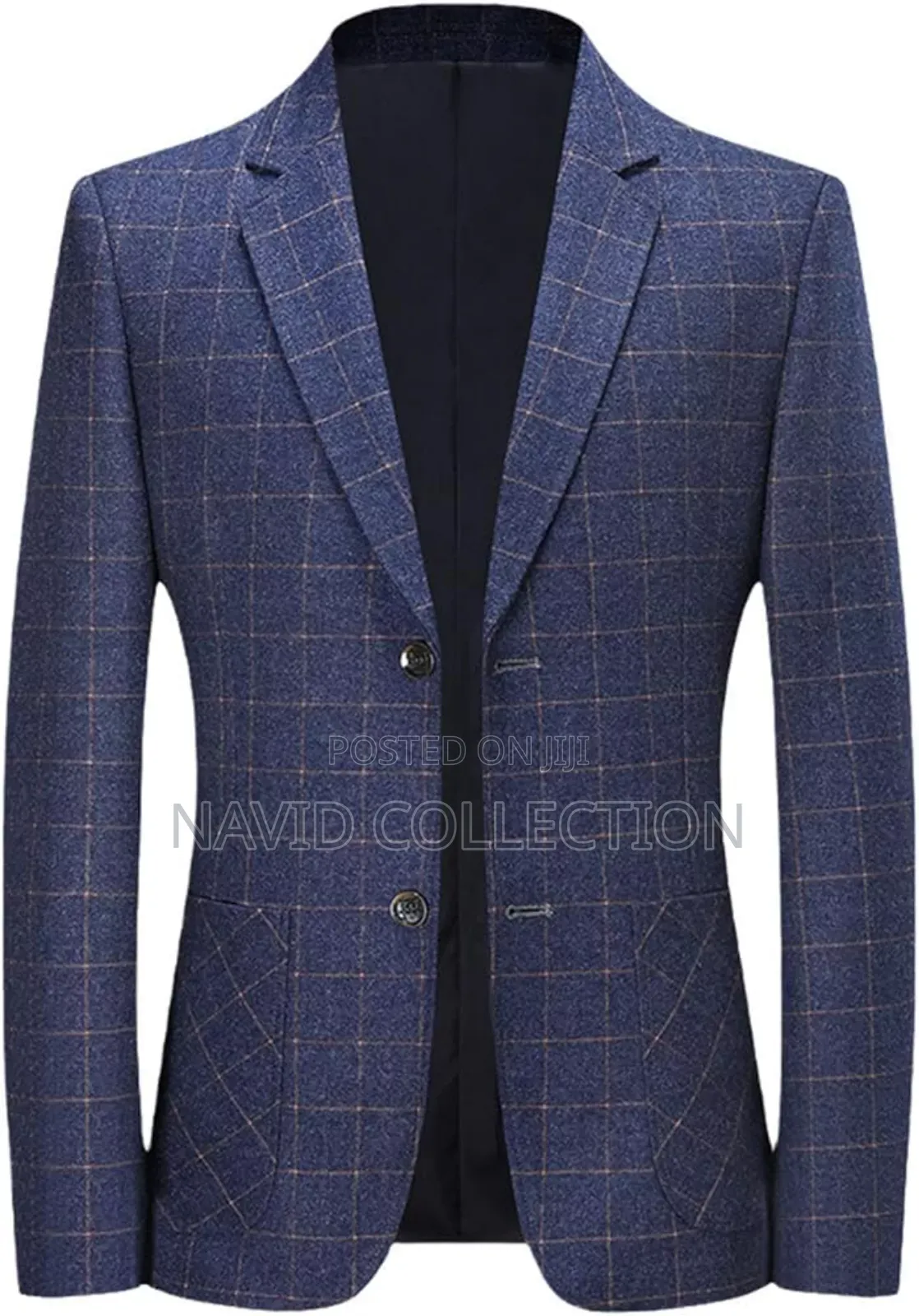 Casual Checked Blazer