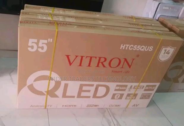 Vitron 55-Inch Qled Smart Tv (Model Htc55qus - thumbnail 2