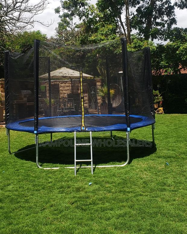 12ft Heavy Duty Family Trampoline - main view