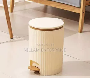 Foot Pedal Push Dustbin/Trash Can