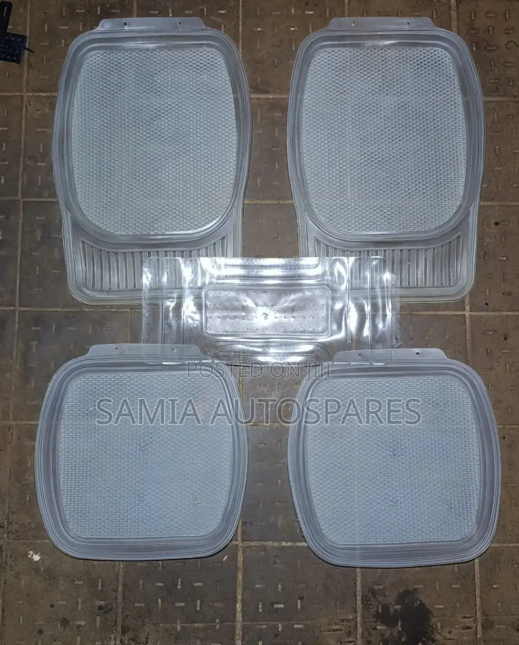 Car Floor Mat Boutique Clear Set