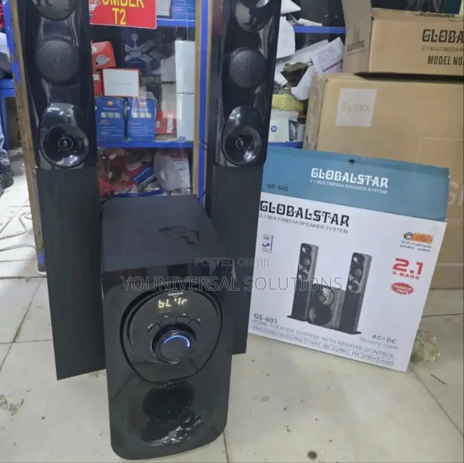 Globalstar Tall Boy 2.1ch Speaker System