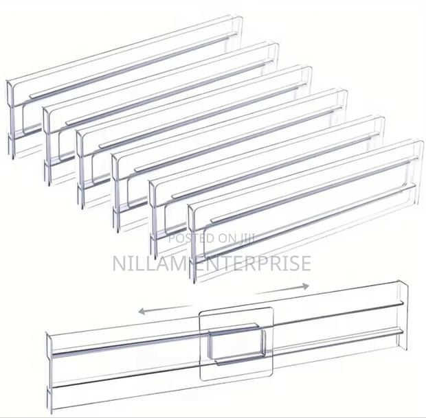 Adjustable Acrylic Dividers For Your Cutlery Drawers