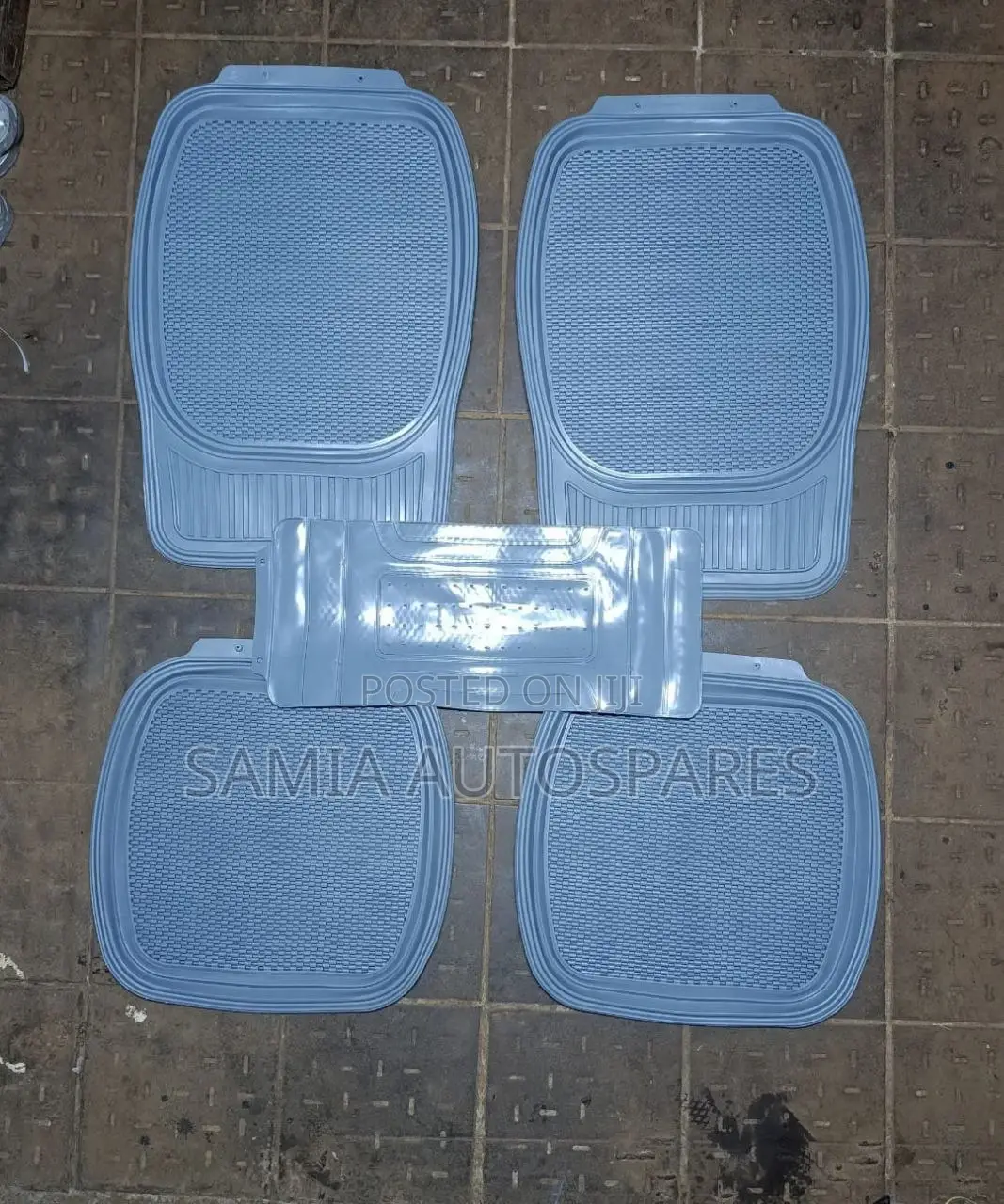 Car Floor Mat Boutique Grey Set