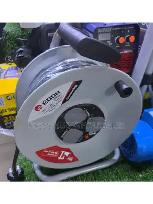 Edon Heavy-Duty Extension Cable Reel" 