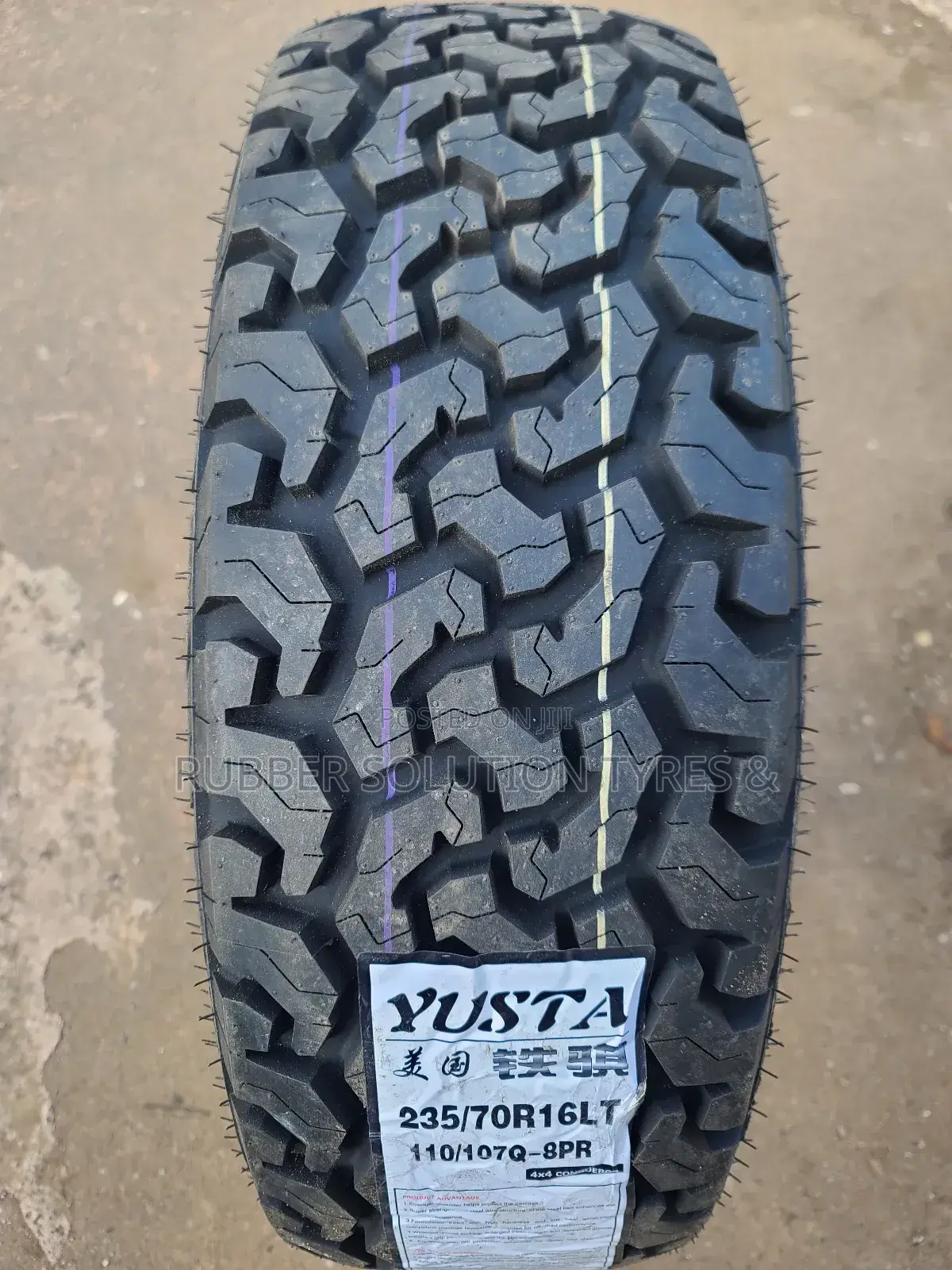 235/70r16 Yusta Tyres All-Terrain L/T8pr
