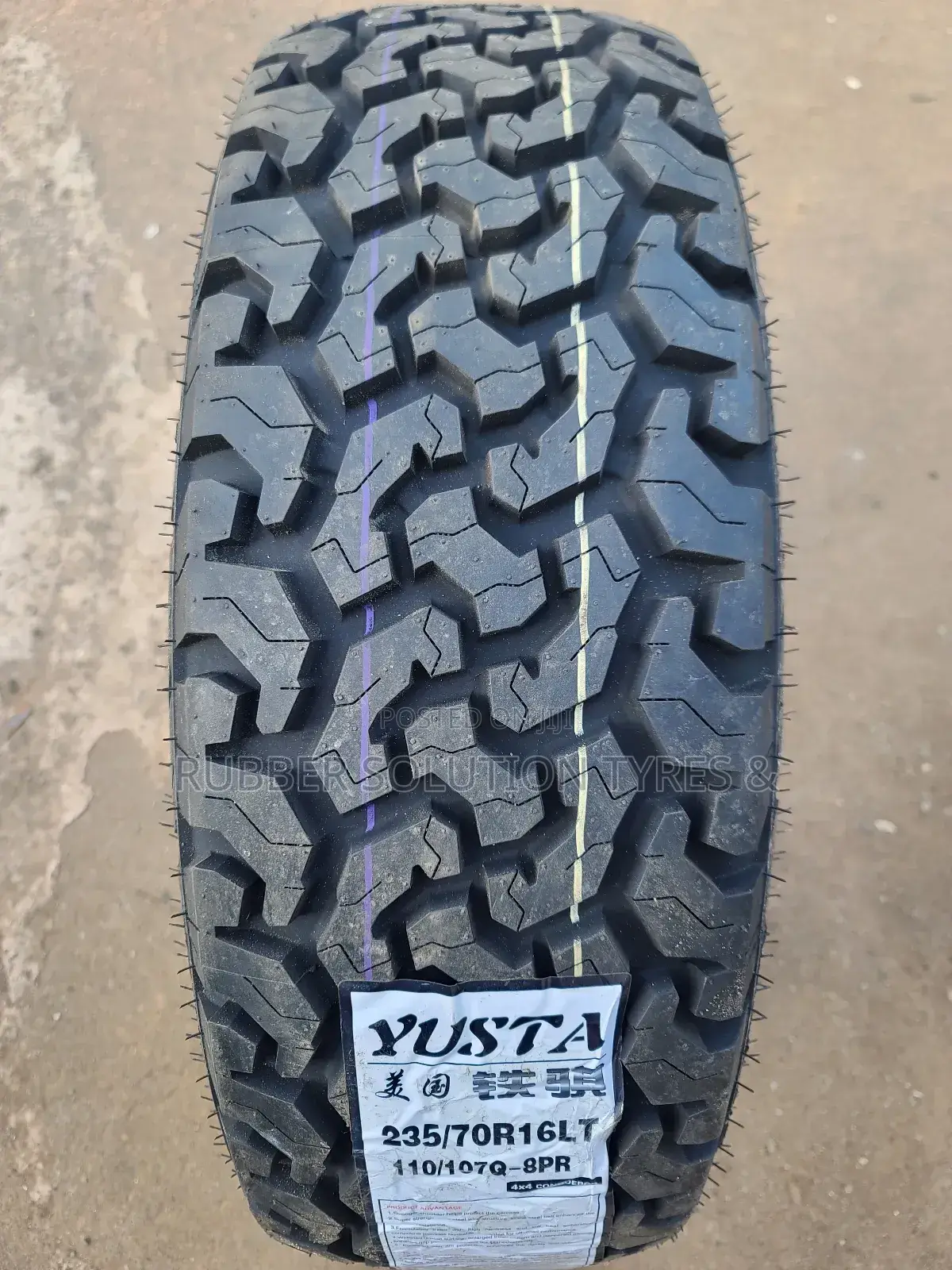 235/70r16 Yusta Tyres All-Terrain L/T8pr