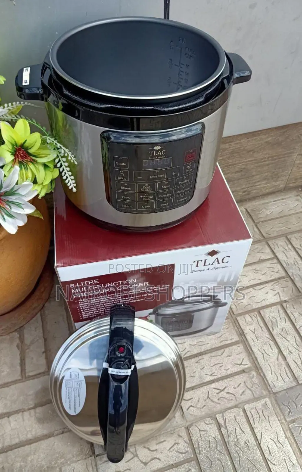 8 Liters Pressure Cooker / Tlac