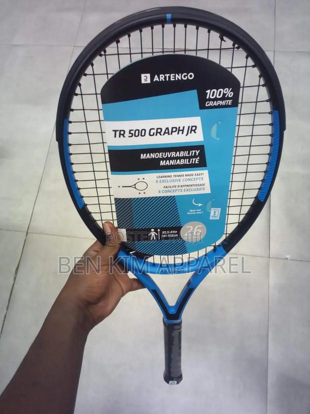 Junior Mid Level and Advancing Tennis Racket 26" Graphite Frame 245gms