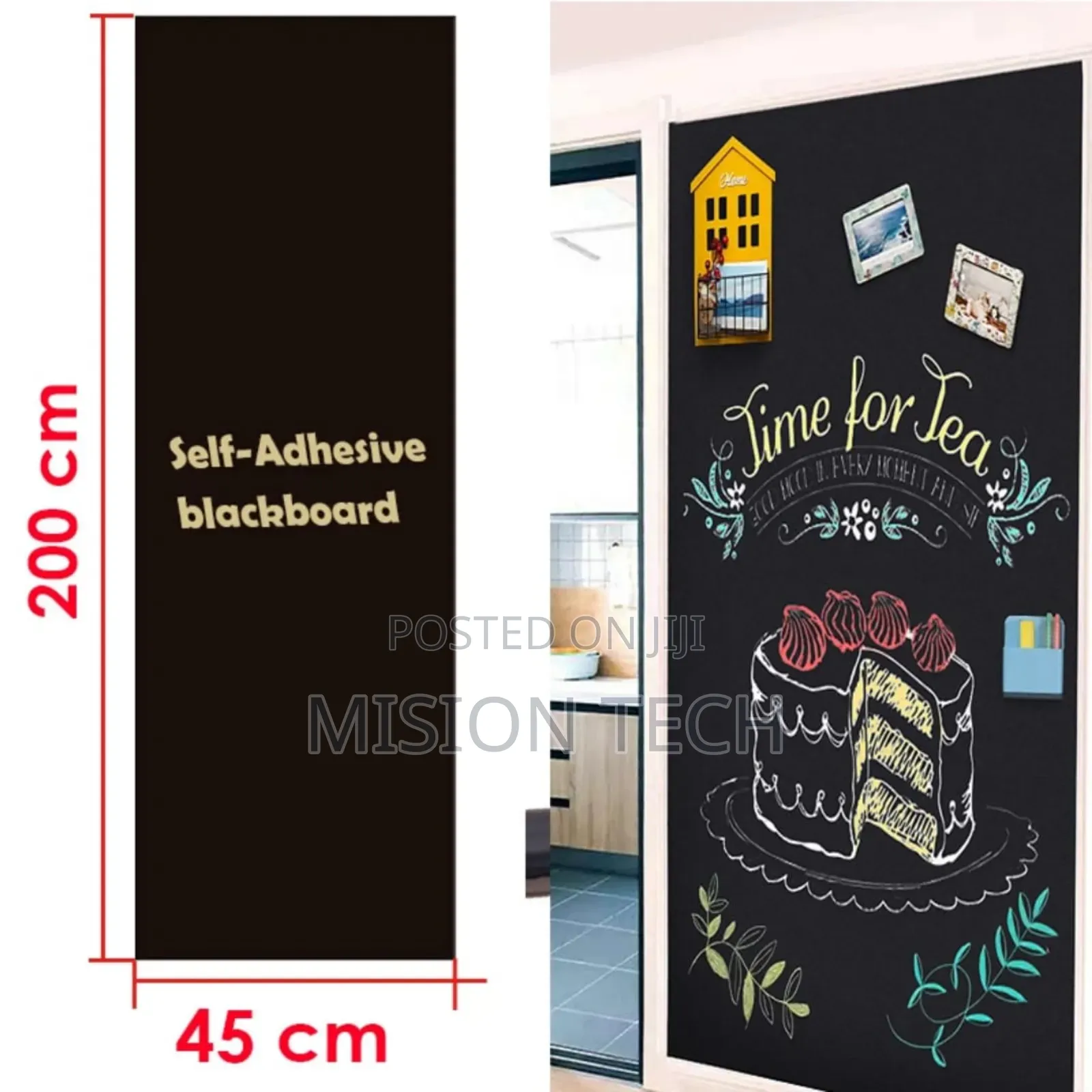 Self Adhesive Blackboard Sticker - 2m
 